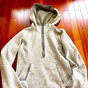 Lululemon half zip fleece hoodie